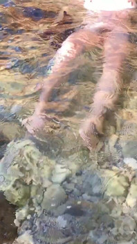 Swimming Naked in Cyprus