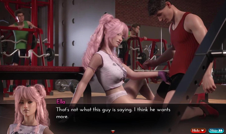 Dirty GamesXxX: The Genesis order.: menina streamer está fazendo sexo na academia...