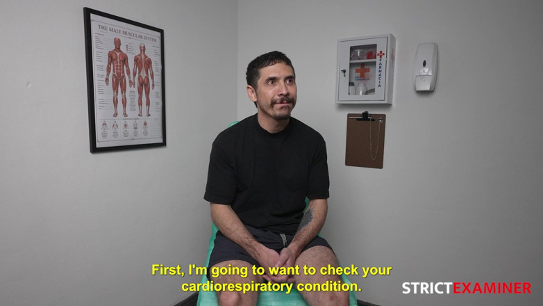 StrictExaminer: Physical Exam Felipe Is a Little Shy