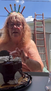 Big Titties and Birthday Cake Celebration