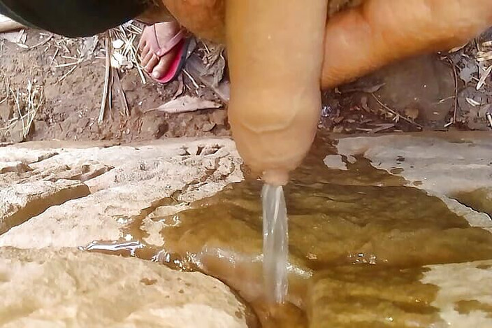 Gangbang straight: Pisser sólo