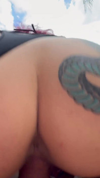 Tattoed loszka Luna Legend Ssie i Cowgirl na My POV