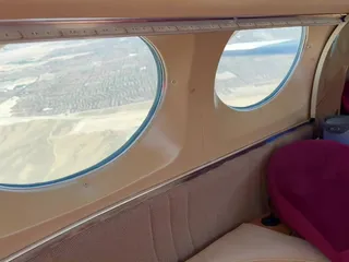 Mile Threesome on Private Plane Ending in Double Creampie Plane Play Fucking on Love Cloud