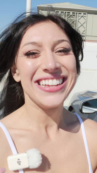 POV She Just Turned 18 - Small Latina Takes Massive Cock - Alexa Chains Public Affair Vol.3 Erewhon Beverly Hills Rooftop