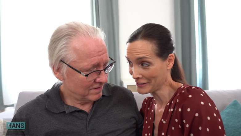 Hans The Horny Grandpa: Screaming MILF - Fill My Pussy! - Real Female Orgasm - Creampie