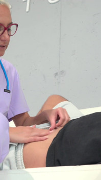 386 MILF Nurse Piss in Ass, Anal Creampie, Pee, Anal Fuck