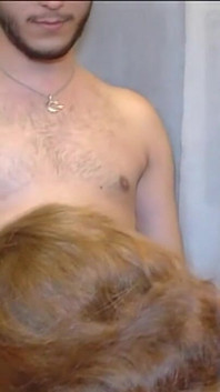 Mature Redhead Devours Throbbing Cocks in Sloppy Group Action