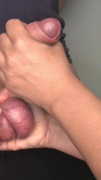 Perfect Foreskin and Balls Worshipping Handjob