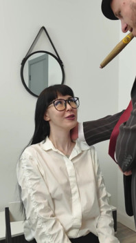 Ninfomaníaca secretária bunda esticada por seu chefe