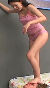 Trample Lesbian Domination Perfect Feets