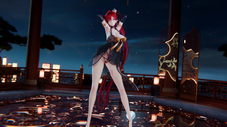 MikuMotion: [mmd] boutique Yinyin-bingbing coreano danza erotico lingerie osceno spogliarello