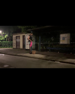 Sissy Intro and Playing as Street Slut Outside