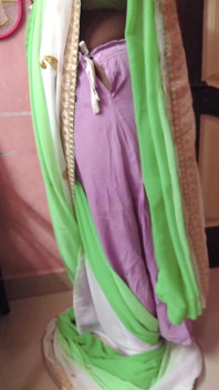 Desi Tamil Slut Wife Renu No Bra Blouse & No Panty Petticoat Saree Tease for Secret Lover! Indianhotwifex