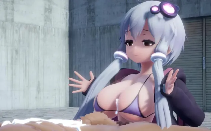 Velvixian 3D: Yuzuki Yukari - When You Cum but She Keeps Going