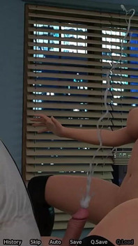 ブロンドの人気ふしだらな女が私の継母をカックする - セックスボットゲームプレイ