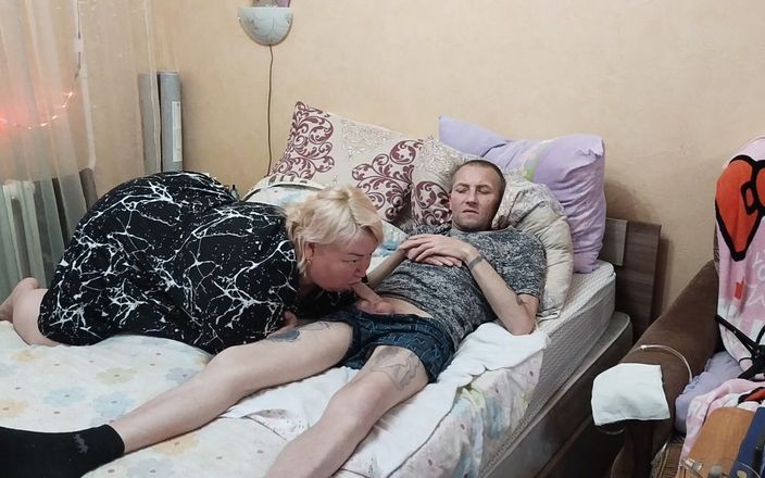 Zona901: Schoonmoeder zuigt al het sperma tot de laatste druppel van...