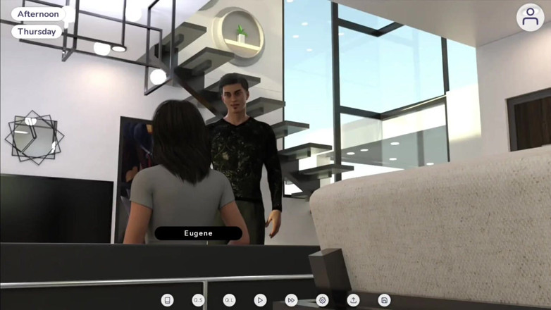 Deshi lover: Fantasy příběh herní 3D simulace virtuálních znaků poslední část