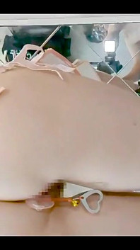 Mayu No92 Shaved, Enamel Nurse Cosplay, Deepthroat, Lewd Mark, Blindfold, Anal Beads in Two Holes, Squirting, Creampie