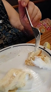 Blueberry Crepes and Creme Yummy
