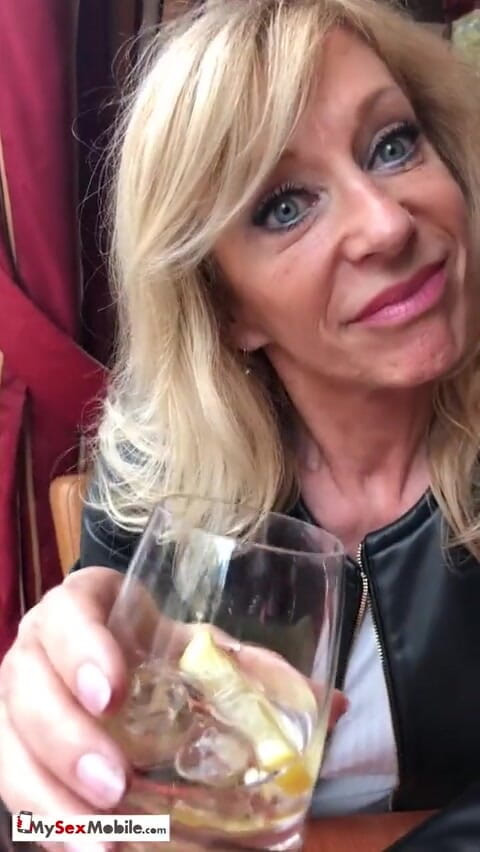 MySexMobile: French MILF Marina Beaulieu having sex with BBC in front...
