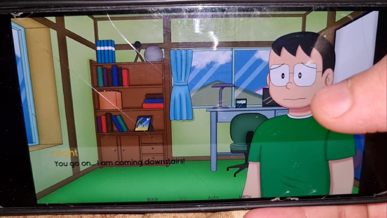 Dupdufyryrufggyu: Nobita si třela prsa své nevlastní matky, Veškerá voda z...