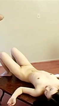 Oriental Lesbian Teens Hot Wet Shaved Pussy Lickin and Masturbating Vol 1