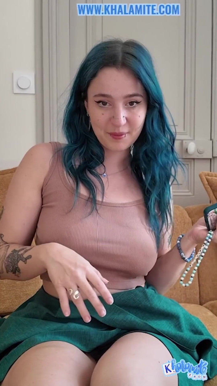 Khalamite: Я дилдо себя на фото подписчика - оргазм французского хуя Pic