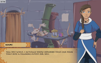 Cartoon Play: Four elements trainer part 9 (Book 1 water) (Slave route)