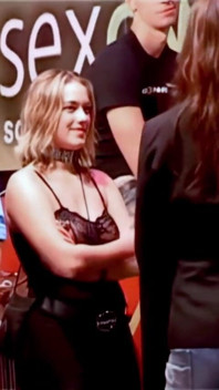 Cynthia Lavigne di Festival Film Erotico De Barcelona pada 2006