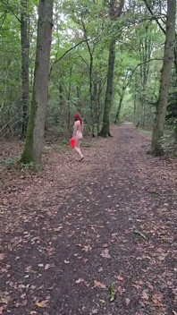 Naked Walk in Park, Peeing, Bondage for Tits Play and Slapping