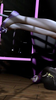 Beauty Virtual Queen of Bigboob Fantasy - 3D Animation