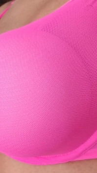 Reggiseno rosa coppa D
