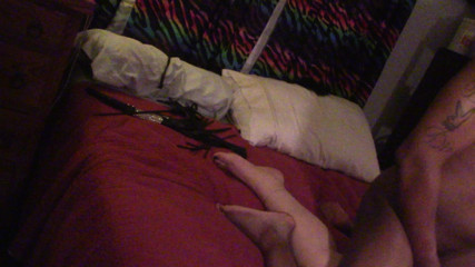 Liz Heat: Grandota en lencería folla novio negro
