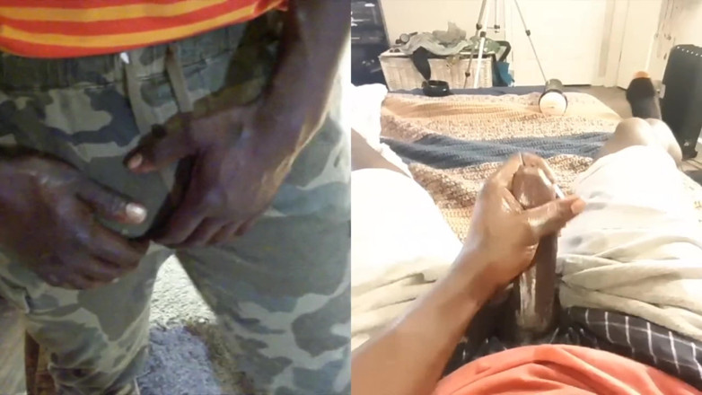 Big black cock BBCee: Kompilasi aku ngocok besar pria kulit hitam sampai tangannya dicrot...