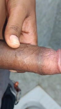 Indian Desi Boy Playing Big Cock in Bathroom
