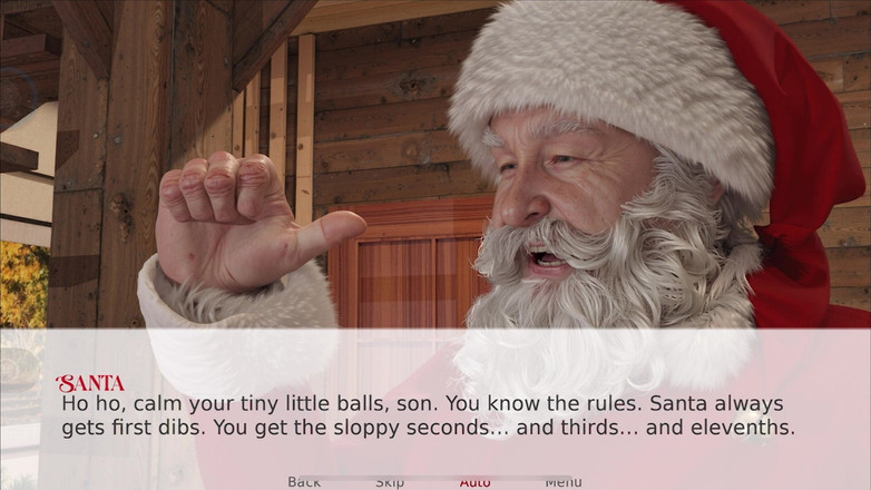 Captain ero gaming: 靴下を詰め込む - クリスマスの物語