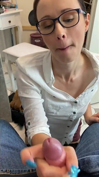 Did That Go Too Far? Perverted Boss Made to Cum!