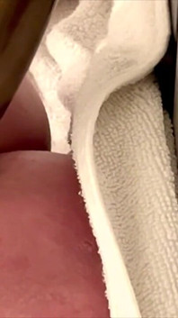 50 cm lange dildo anaal masturberen met een zoet orgasme en veel sap uit mijn poesje