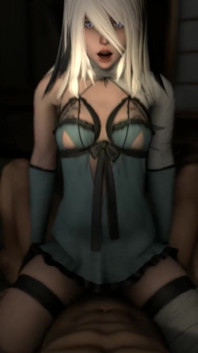 A2 Rides Cowgirl Nier Automata Parody