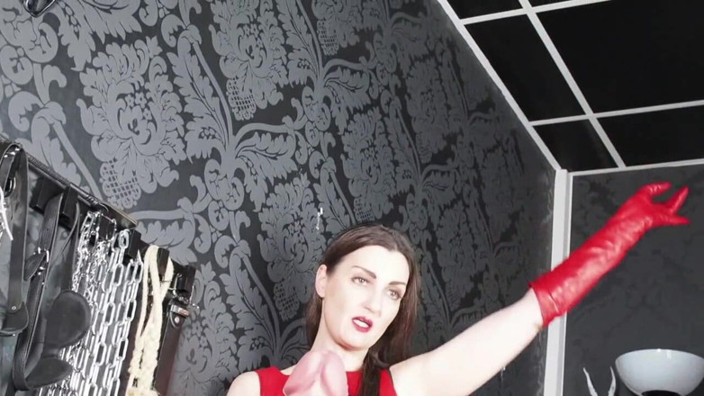 Lady Victoria Valente: New Task of Your Boss! the Boss in Red Leather...