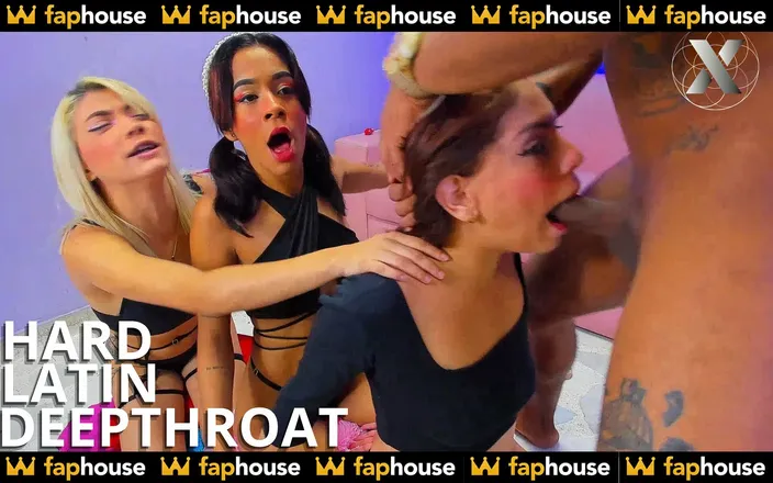 X Live Community: We Give a Hot Deep Throat to a Beautiful Latina