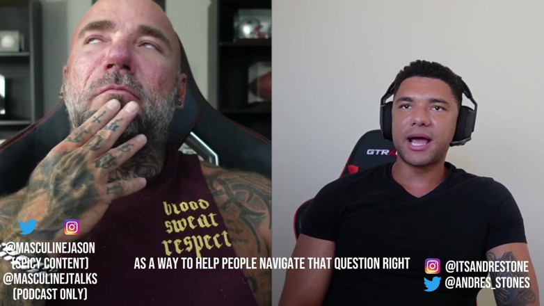 Raw and Uncensored with Masculine Jason: Porn Star confessions - Andre Stone (ตอนที่ 166)