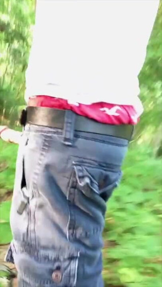 TJenner: Lopen met mijn pik naar buiten - klaarkomen, doorzakken