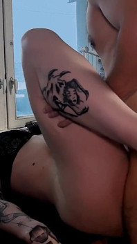 Rough Fuck on the Table! No Mercy for This Tight Pussy