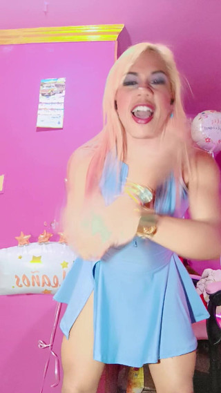 Barbychocolat: Šťastná Brithday Barbychocolat Tančí