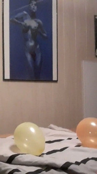 Nude with Balloons