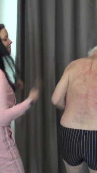 Old Patient Kicked by Home Help