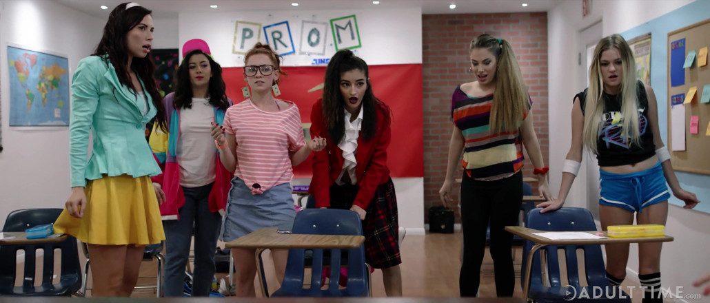 Adult Time: GIRLCORE - Private college- Lesbian orgy