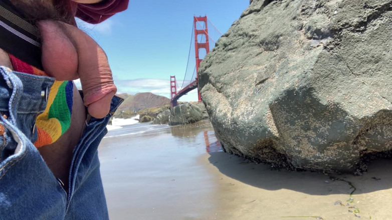 Joe Iandola: Pissing in Front of the Golden Gate Bridge