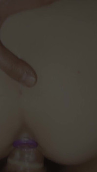 Wife Fucks Her Lover with a Butt Plug